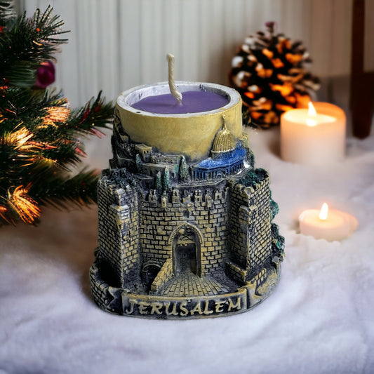 Jerusalem candle